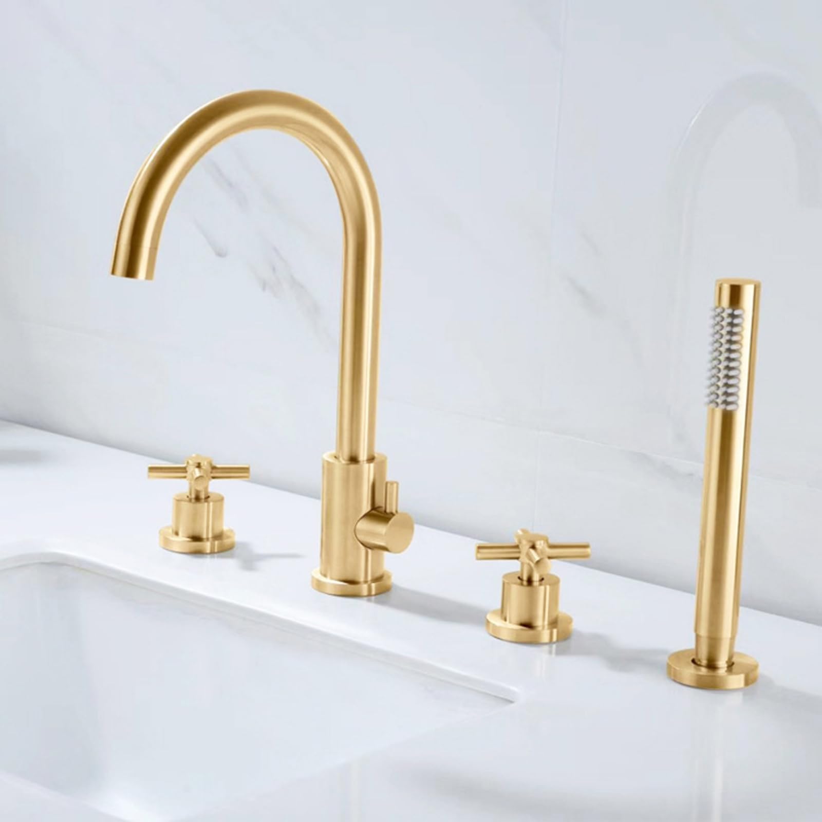 Robinet de baignoire 3 trous pour remplacer un vieux mitigeur usé