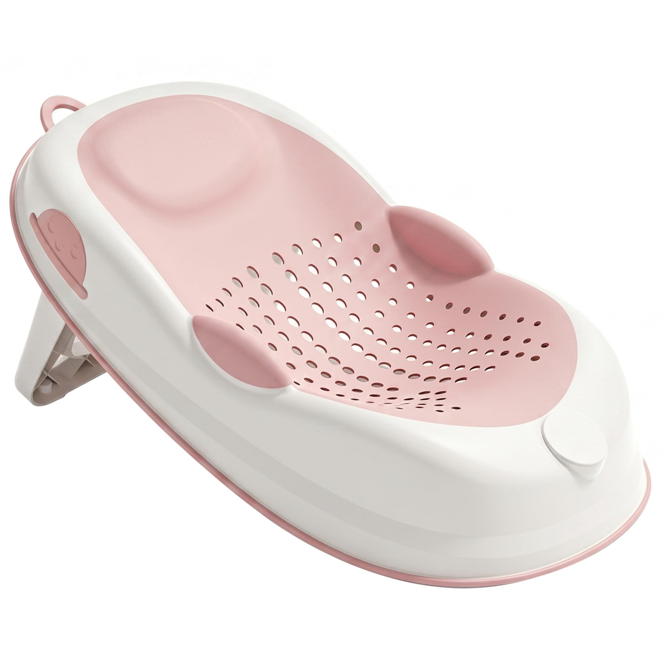 Vaschetta per il bagnetto | Supporto per il bagnetto, Sedile per pieghevole e appendibile con drenaggio Cuscino ergonomico per neonati adatto alla maggior parte delle vasche da bagno, Style-