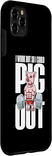 Miniatura 6 de iPhone 12 mini I Work Out So I Could Pig Out for a animal lover pig lover Case