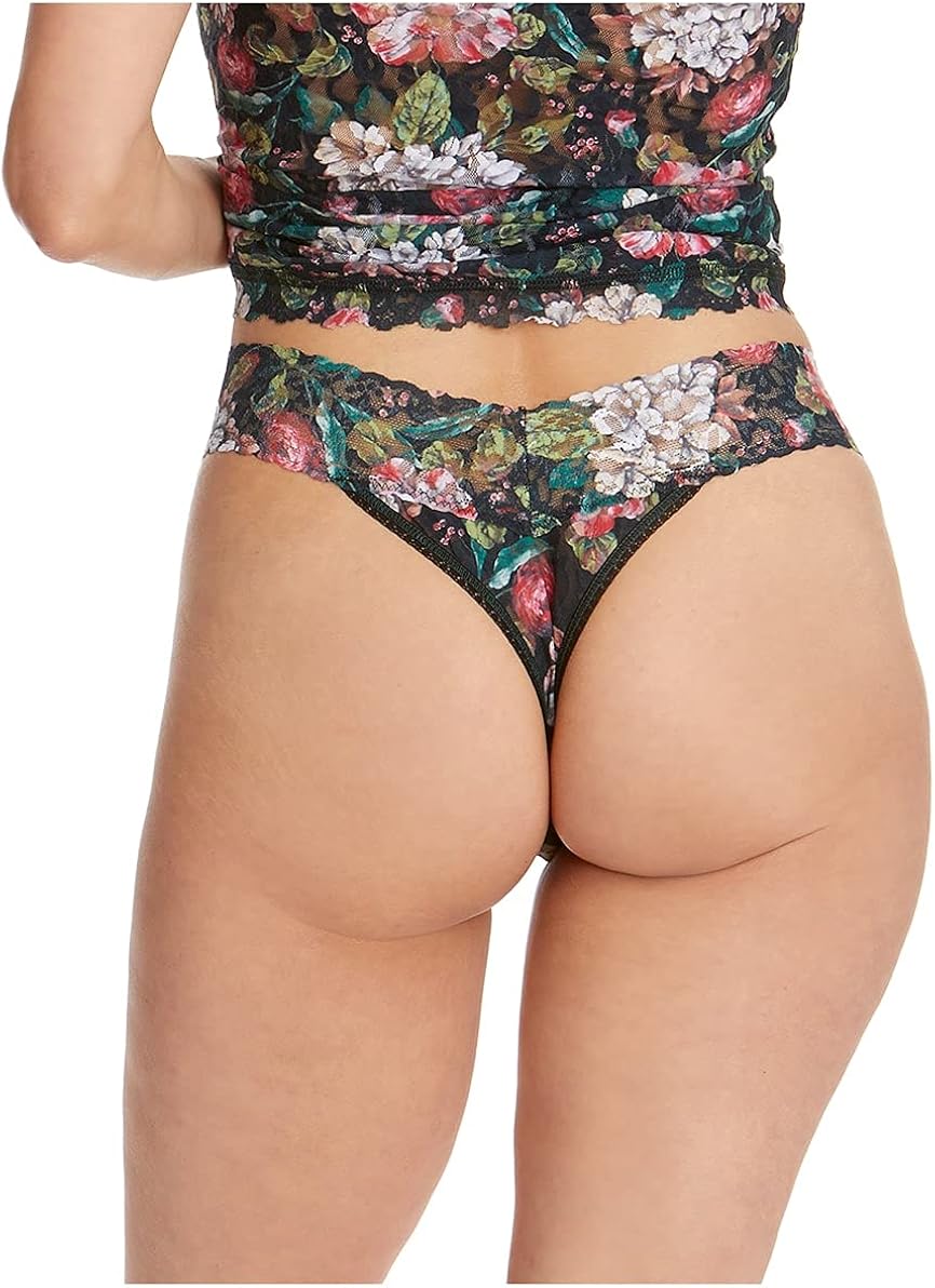 Hanky Panky Original Rise Thong (Prints),Baroque Blooms : Clothing, Shoes & Jewelry