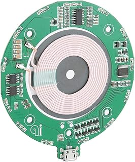【 】 Placa de circuito do carregador, módulo de carregador sem fio de micro interface Plug and Play, para carregamento de celular de smartphone