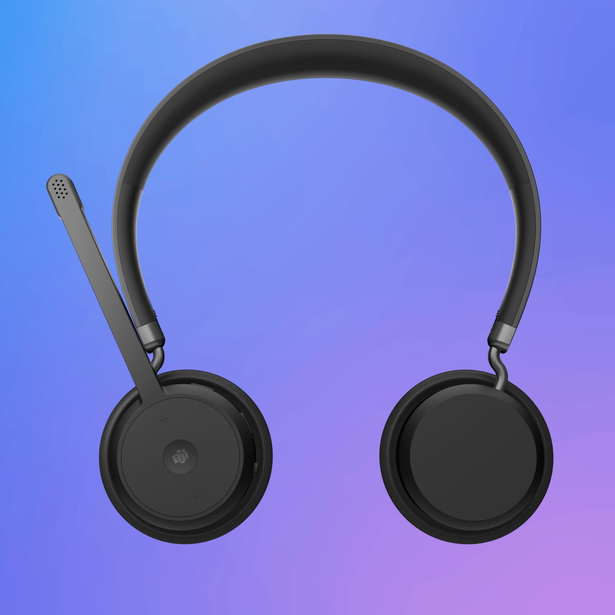 Lenovo Cuffie VoIP wireless con microfono (Certificate Microsoft Teams) collegamento Bluetooth con doppia connessione (+ dongle USB-A), fino a 60 ore di utilizzo ricarica con cavo Type-C