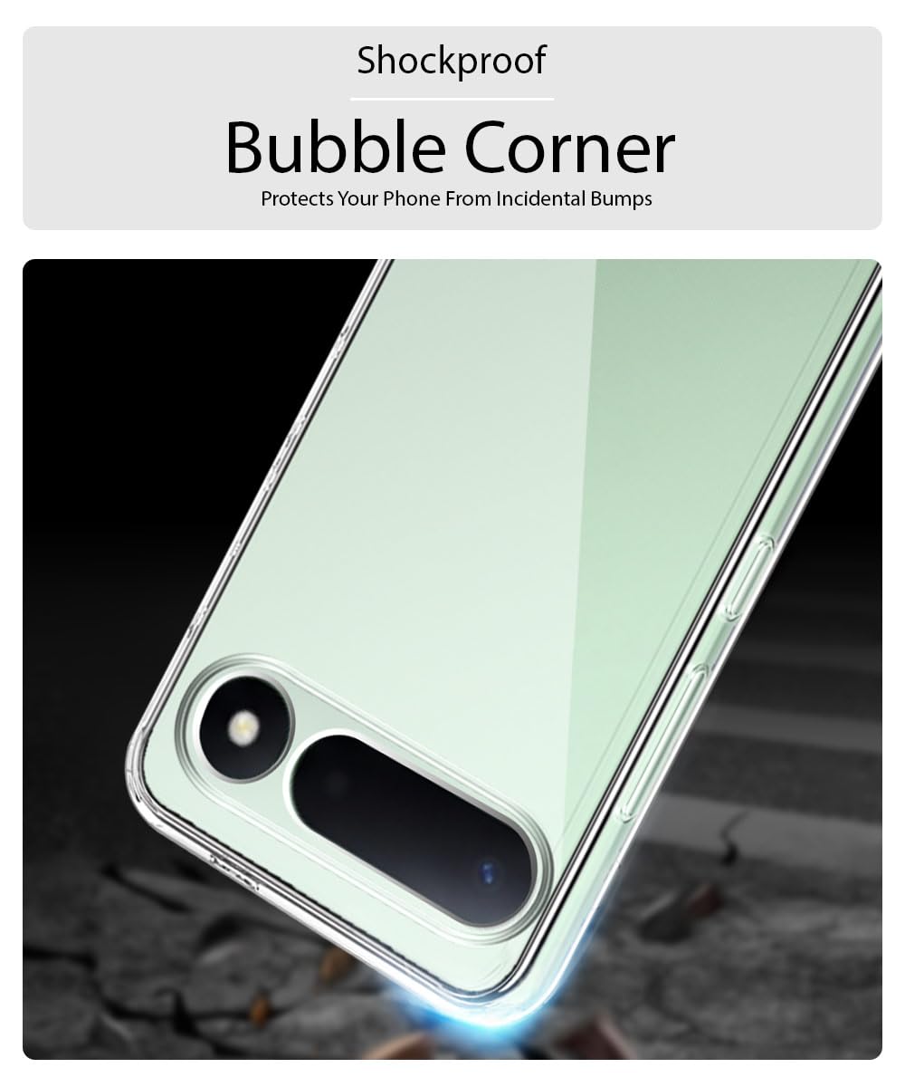 Transparent Case for Tecno PopX 5G & Spark 50 5G - Full Protection -4