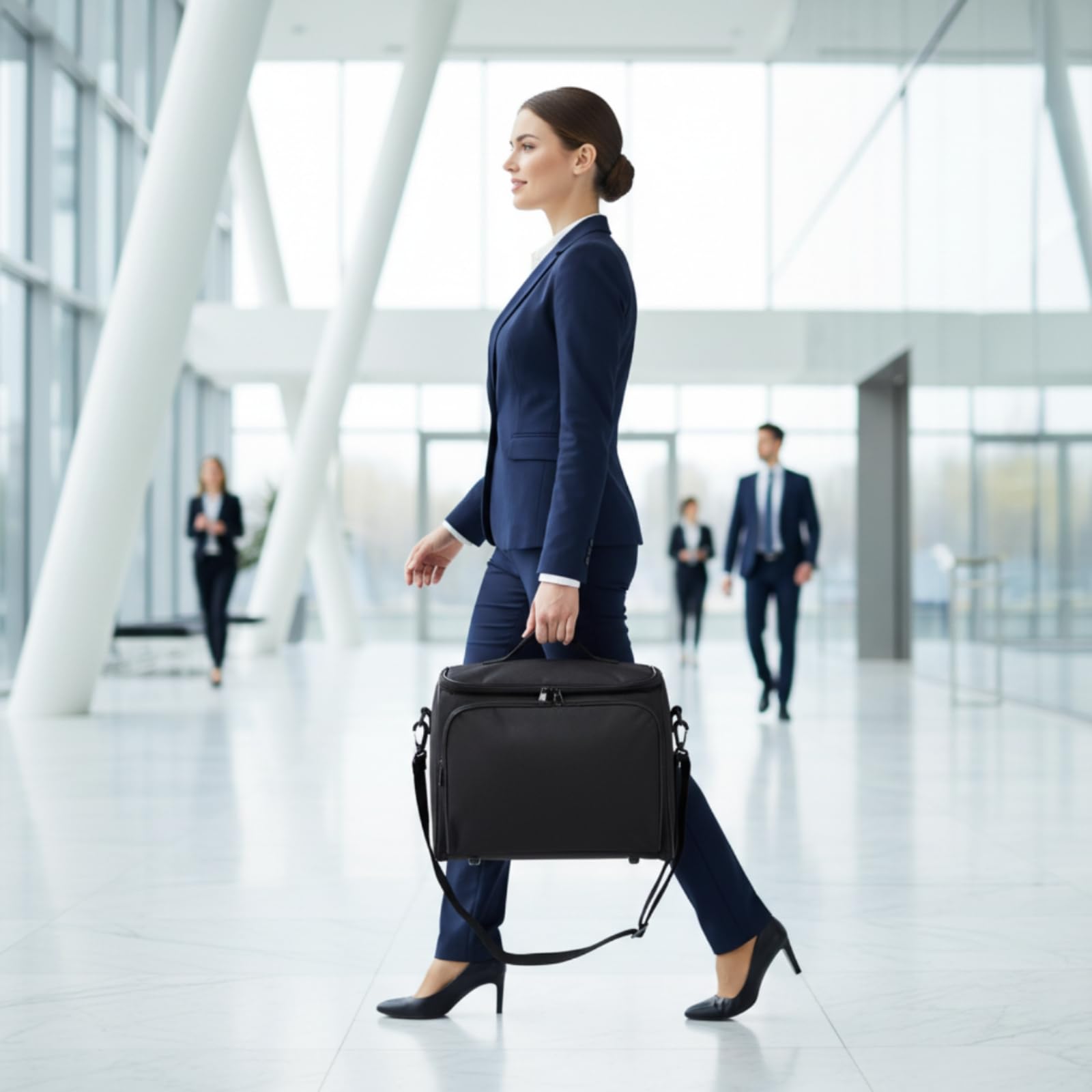 Custodia Protettiva Portatile Borsa da con Tasca Organizzatore per Ufficio, Scuola