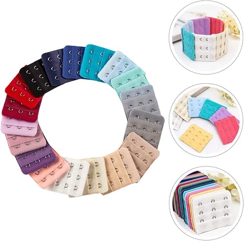 Miniatura 6 de EXCEART 30 extensores de brasier, extensor de correa de brasier, extensores de brasier, ganchos y extensor de sujetador