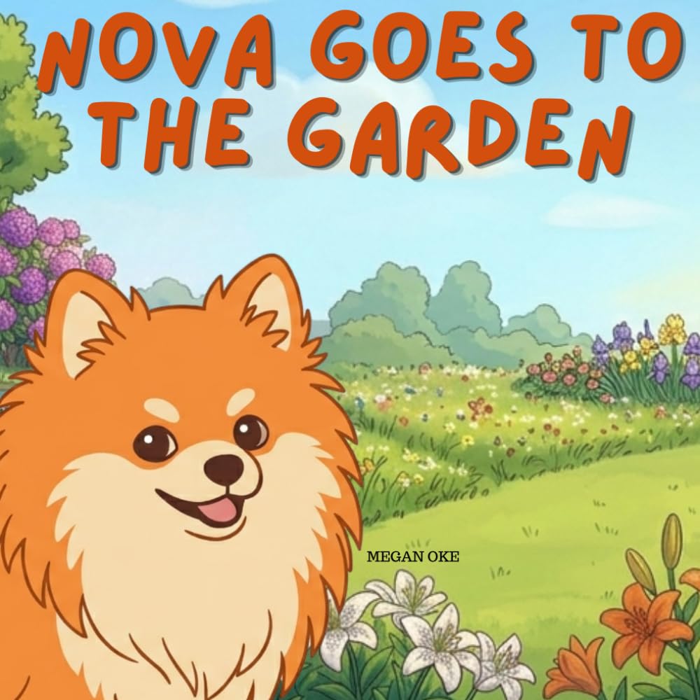 Nova Goes To The Garden: An Outdoor Adventure Children's Book in English (Nova the Pomeranian Series) (Nova the Pomeranian: Outdoor Adventures (English))