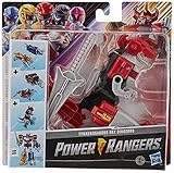 Power Rangers Mighty Morphin Tyrannosaurus Rex Dinozord Toy Red Ranger Zord Figura de acción Parte de Dino Megazord para niñas y niños a Partir de 4 años