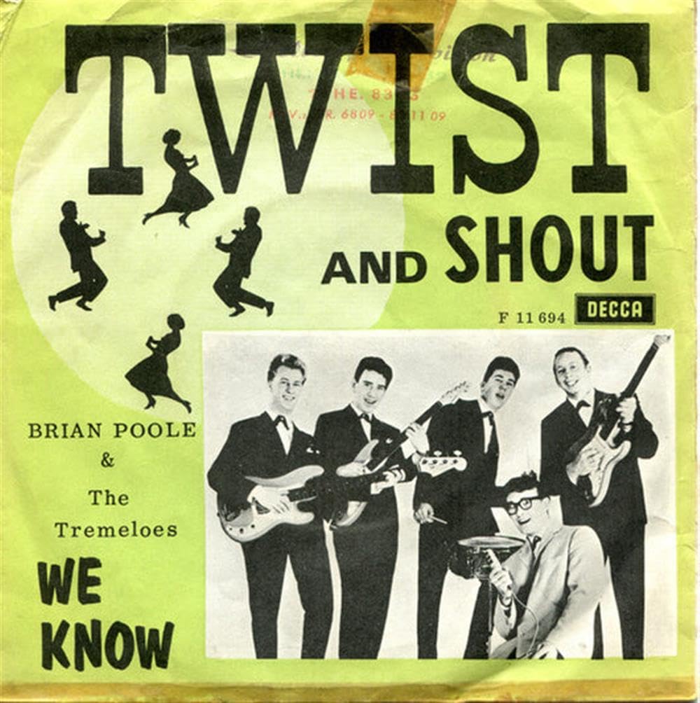Brian Poole and the Tremeloes Twist & Shout 7"" vinyl Europe Decca 2024 limited