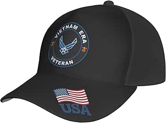 U.S. Navy Vietnam Veteran Cap With Logo And Ribbons Ball Cap. Made In - Foto 13