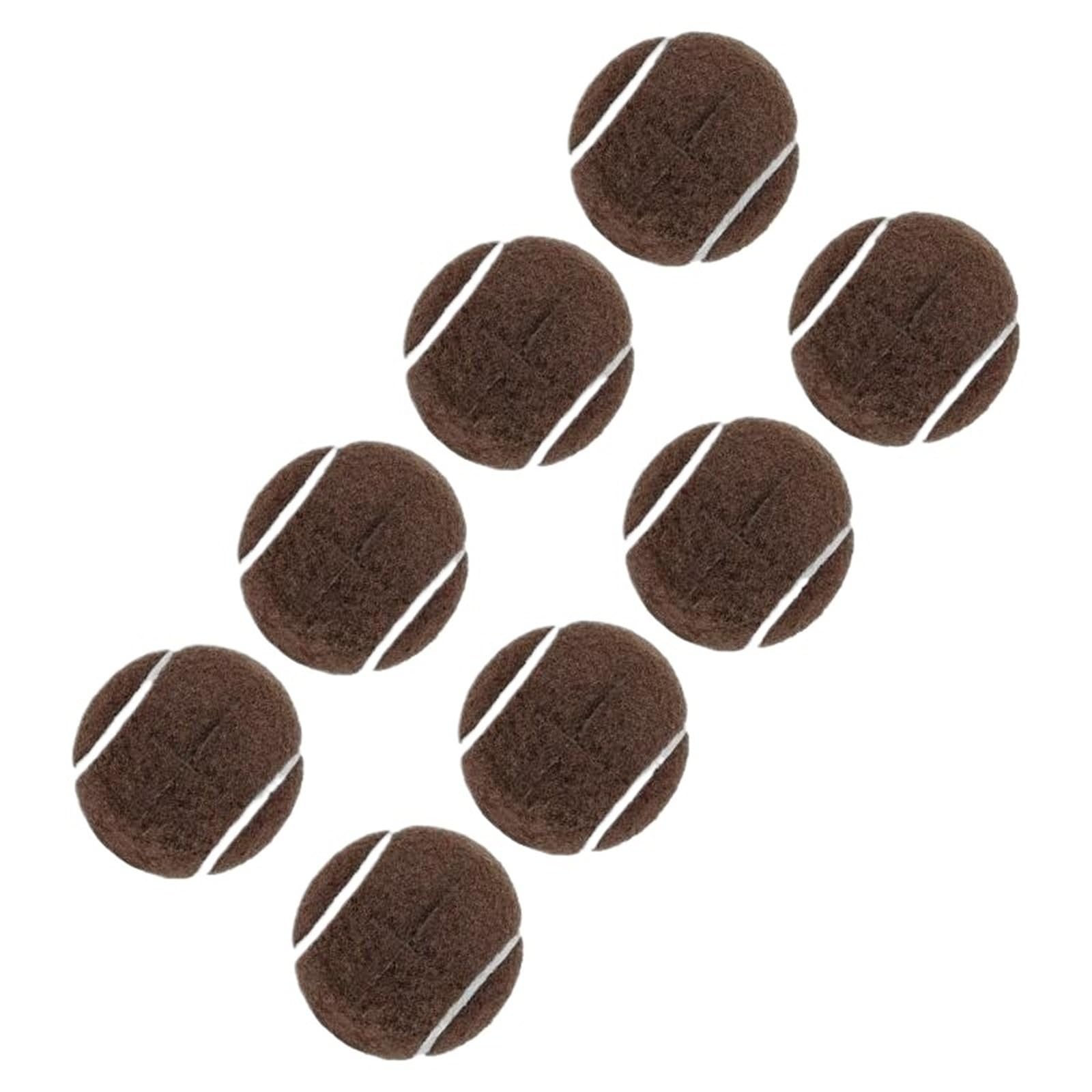 Chair Leg Floor Protectors Thiened Silicone Table Leg Caps Noise Reduction Chair Foot Protectors(Brown color [pack of eight anti-slip and silent away from noise])