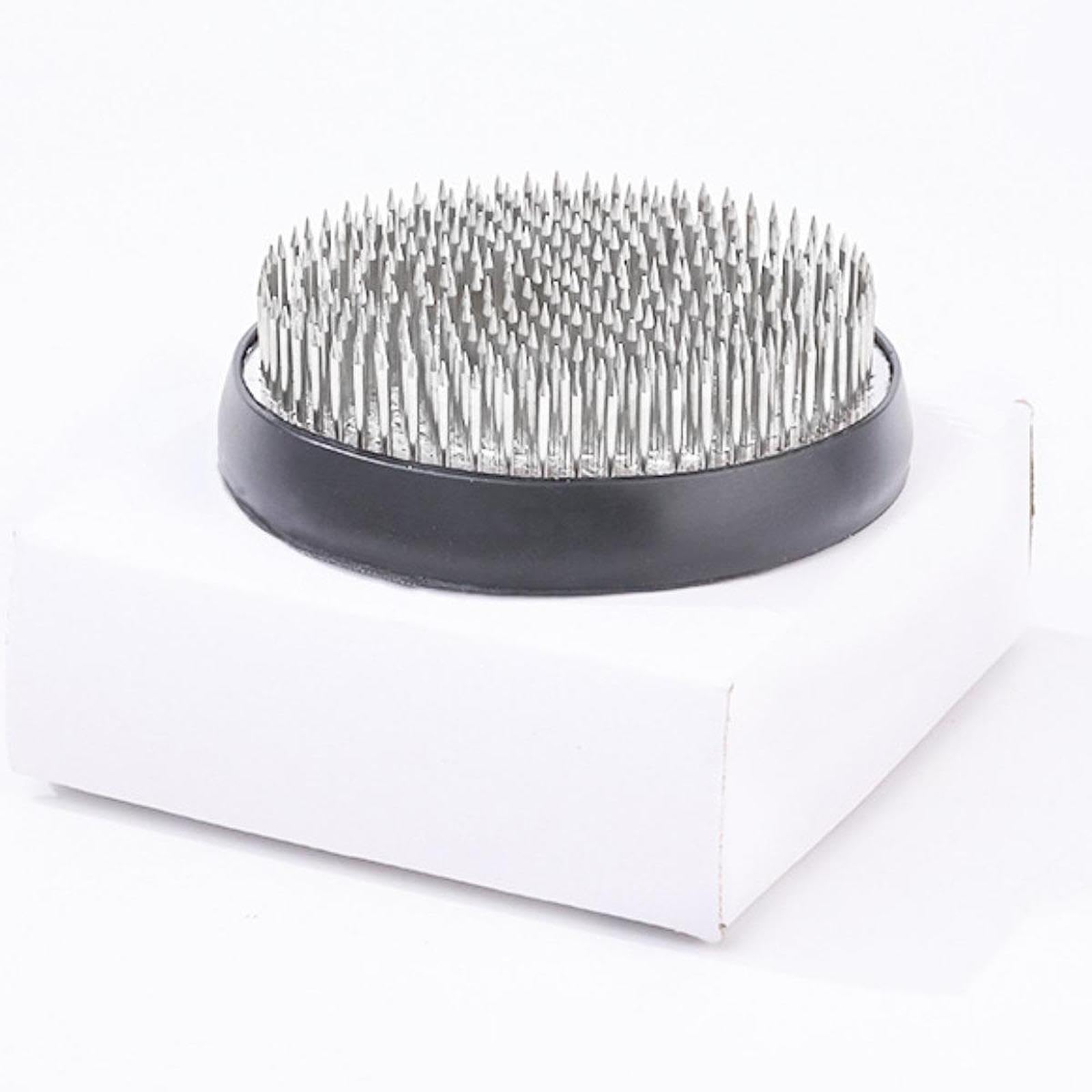 Colaxi Flower Arrangement Holder Flower Stem Holder Bouquet Reusable Creative Flower Pin Frog Flower Holder Shelf for Party Art Home, 80mm 331Needle