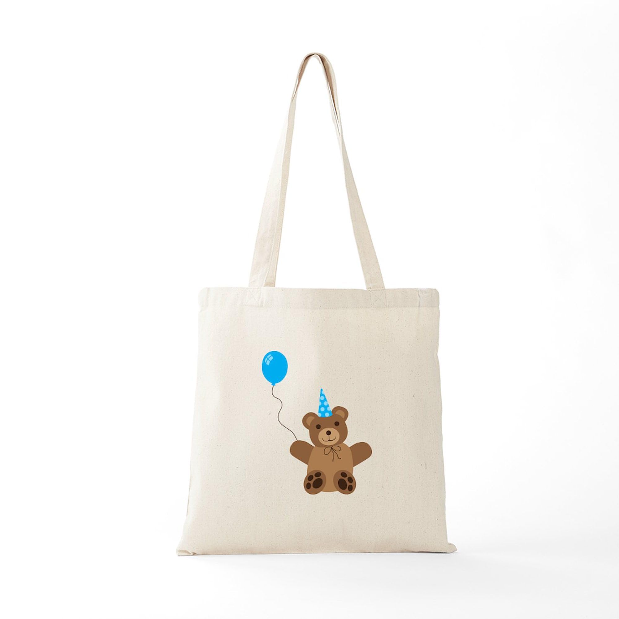 Amazon.com - CafePress Birthday Boy Teddy Bear Tote Bag Reusable 