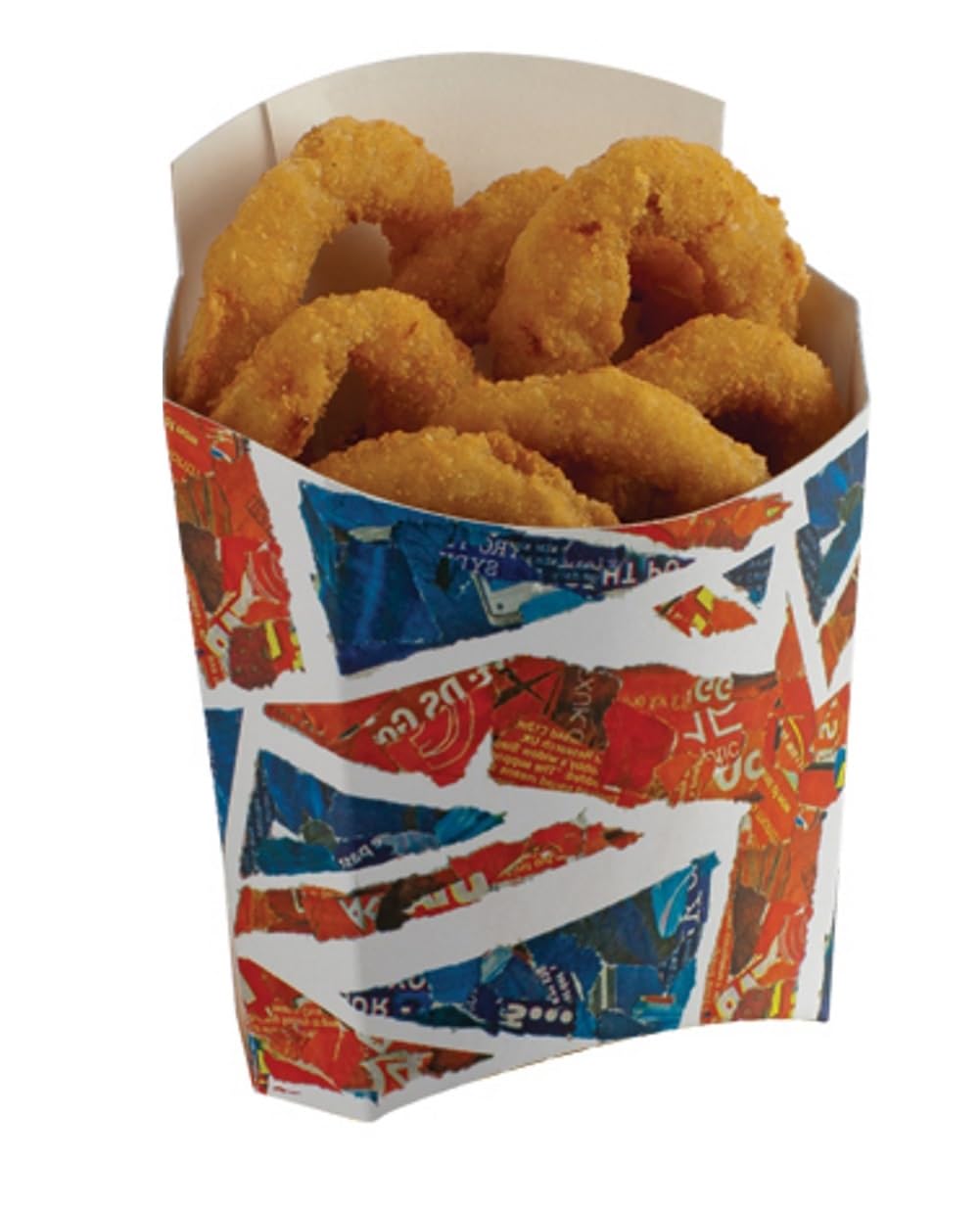 MustBeBonkers Union Jack Great Britain Fish & Chips - Fast Food Take Away Disposable Packaging Tray Boxes - Select Items (Scoop, 50)