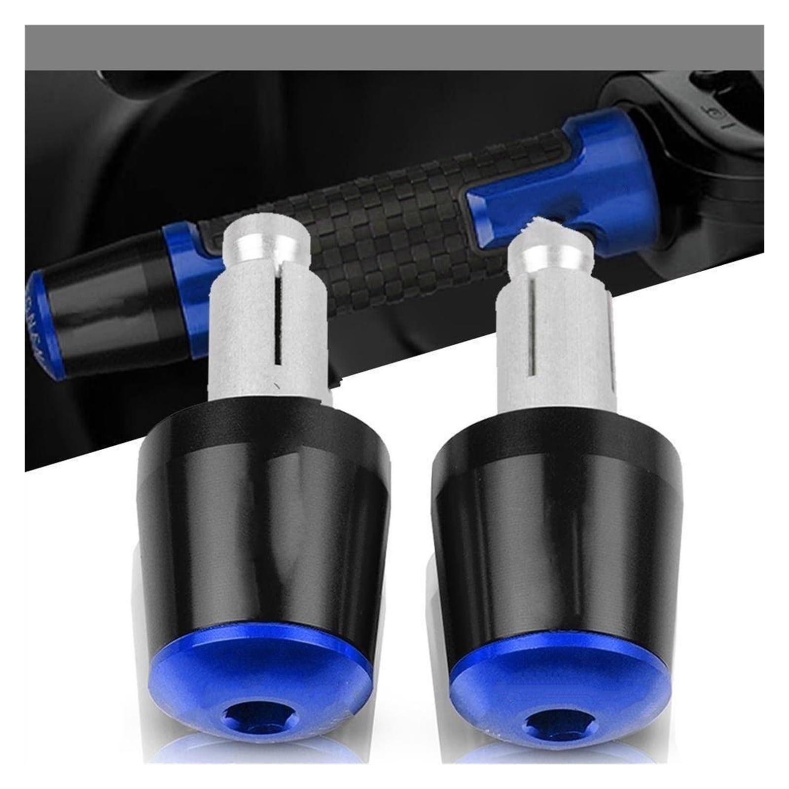 Moto 22 MILLIMETRI Manubrio Manopole Estremità Manubrio Cap End Tappi Per Honda SH125 SH 125 125I SH125i 2004-2018 2019 2020 2021 2022