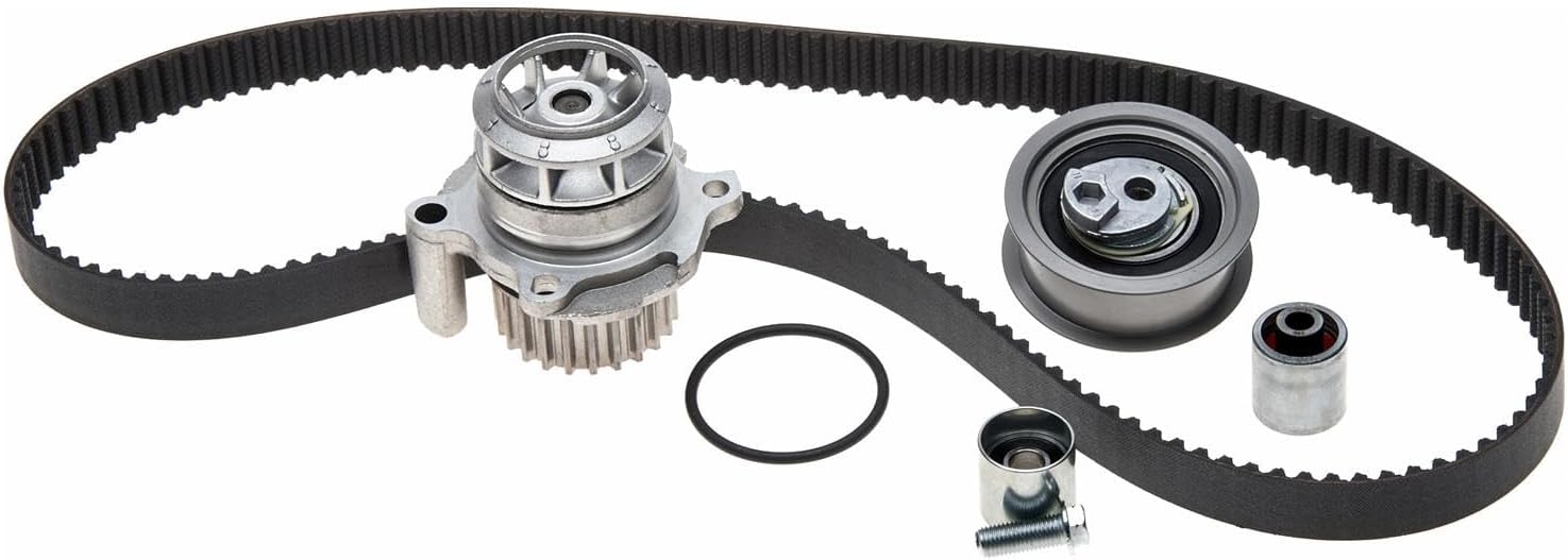 ACDelco Gold TCKWP334M (19310000) Timing Belt Kit with Water Pump, Tensioner, and 2 Idler Pulleys