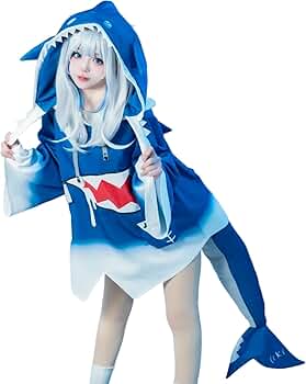 がうるぐら Gawr Gura ホロライブ コスプレ衣装 Amazon.co.jp: [BASETAKE] がうる・ぐら コスプレ衣装 子供用 Gawr