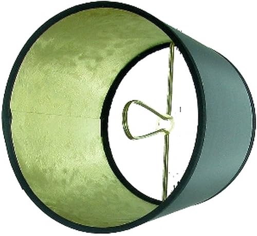 Miniatura 3 de upgradelights Set de 12Negro con Oro maletero Chandelier Lámpara Shades Que Clip onto bombillas