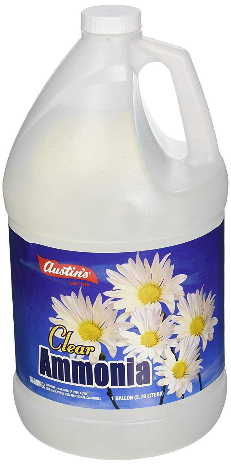 52 Clear Ammonia Colorless Multi-Purpose Cleaner Liquid, 128 oz (2 Pack)