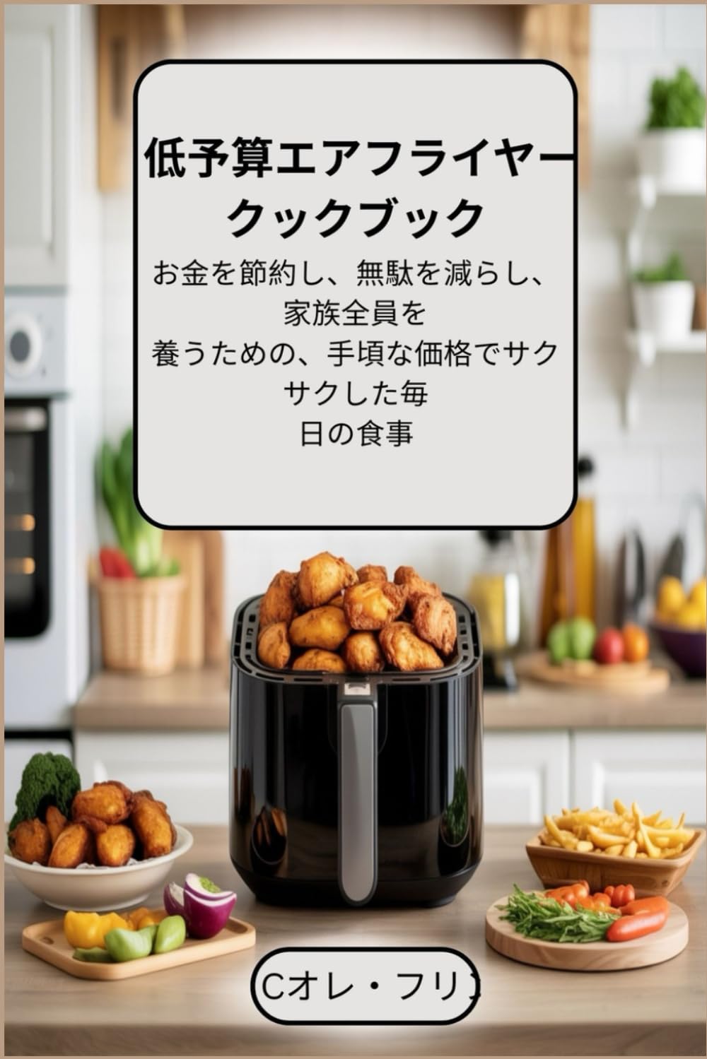 低予算エアフライヤー クックブック: お金を節約し、無駄を減らし、家族全員を 養うための、手頃な価格でサクサクした毎 日の食事