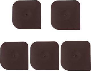 Pan Scraper,5 Pcs Pot Scrapers Nylon,Multifunctional Kitchen Scraper for Grease,Plastic Pan Scrapers Non Scratch for Cast Iron,Food Safe, High Heat Resistant