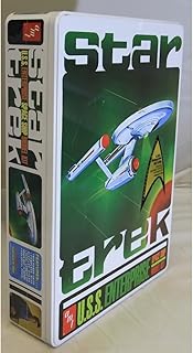 Star Trek Classic Enterprise in Tin Box Model Kit