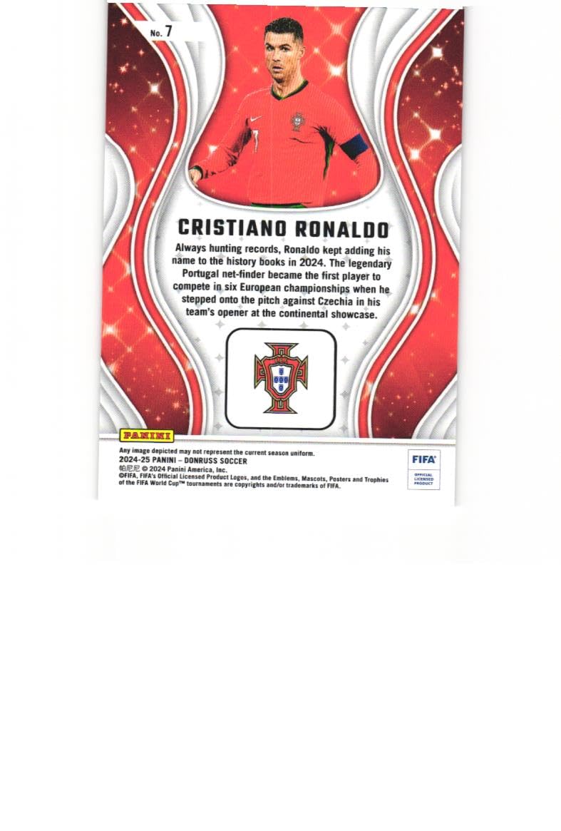 Amazon.com: CRISTIANO RONALDO 2024-25 Panini Donruss FIFA Soccer