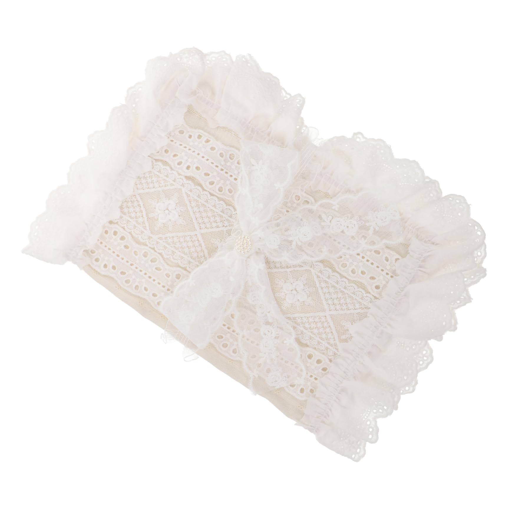 NUOBESTY 3pièces Couverture De Tissu Anti- Avec Dentelle Pour Notes Et Housse Réutilisable Et Lavable