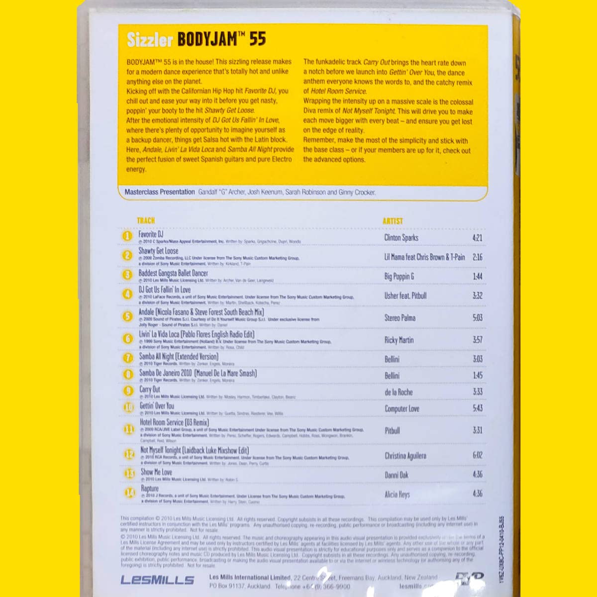 Amazon.co.jp: LESMILLS BODYJAM BODYJAM 55 CD DVD : Computers