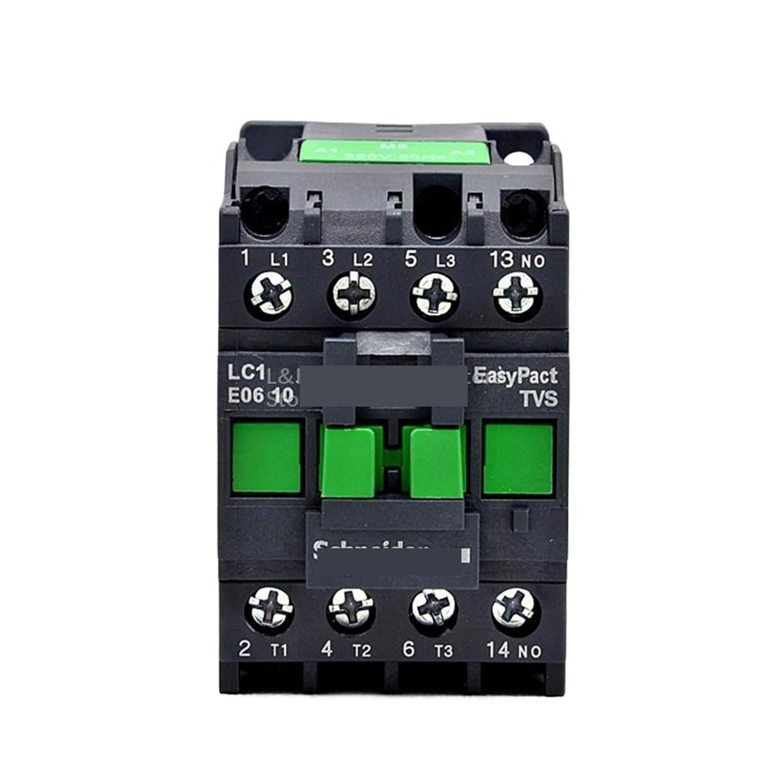 RCGKNNMUZ LC1E0610M5N 2.2KW-380V 6A contactor AC220V 50HZ 1NO More LC1N0610M5N contactor DIN Rail