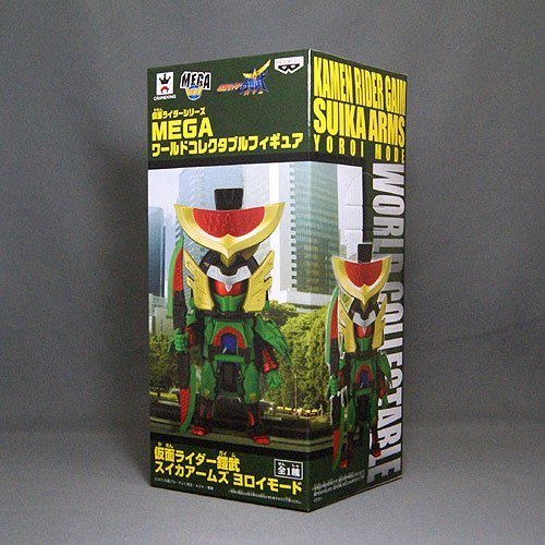 Figurine Kamen Rider MEGA WCF Banpresto pour décorer un bureau de gamer et étagère manga