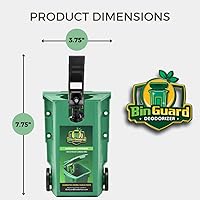 Vista 6 de KABIN Binguard - Bote de basura automático desodorante eliminador de olores para exteriores, contenedor de basura, ambientador, absorbente