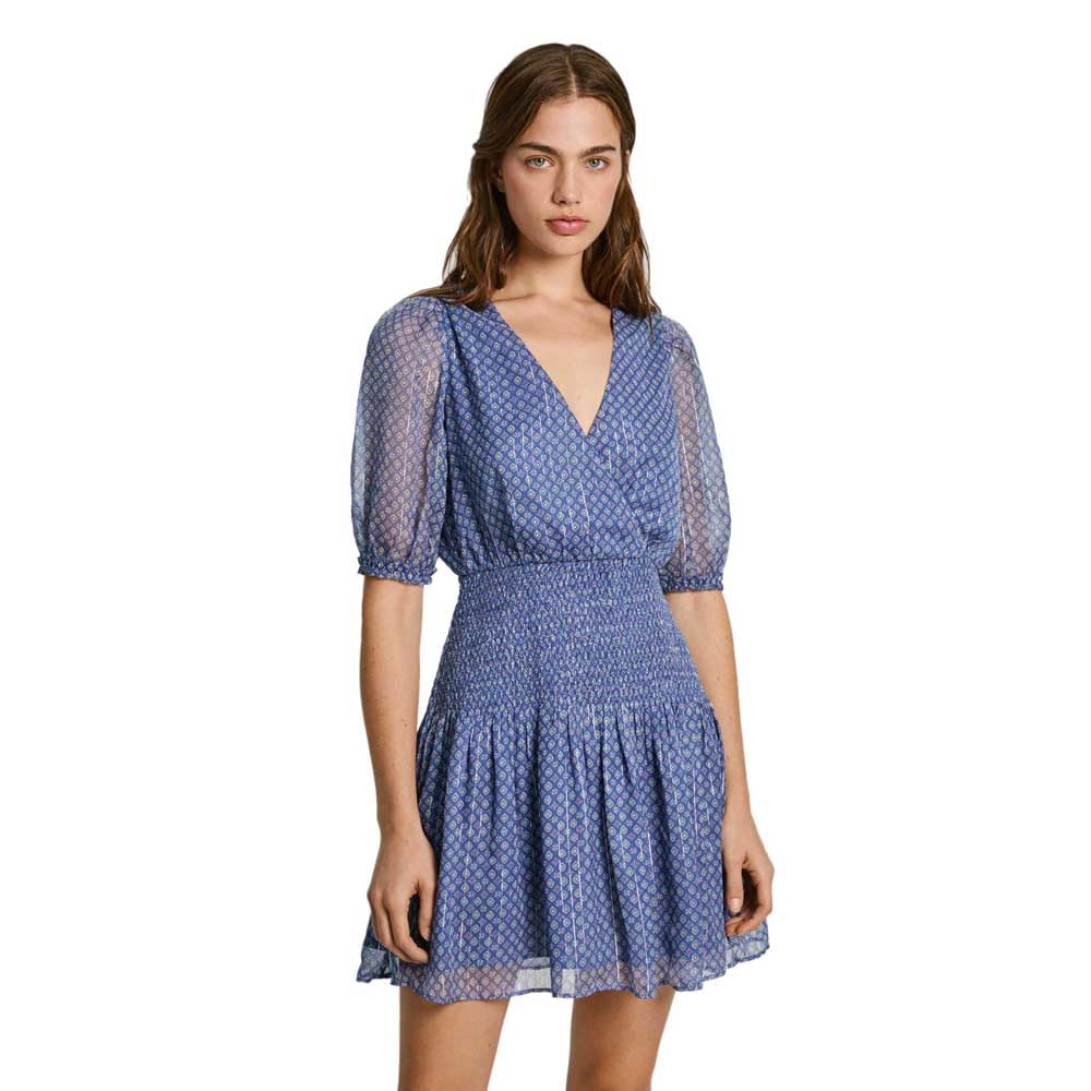 Pepe Jeans Women's Nikki, Dress, Blue, XL