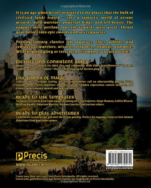 Iron & Gold: Fantasy Adventure Roleplaying (genreDiversion i Games) - Image 2