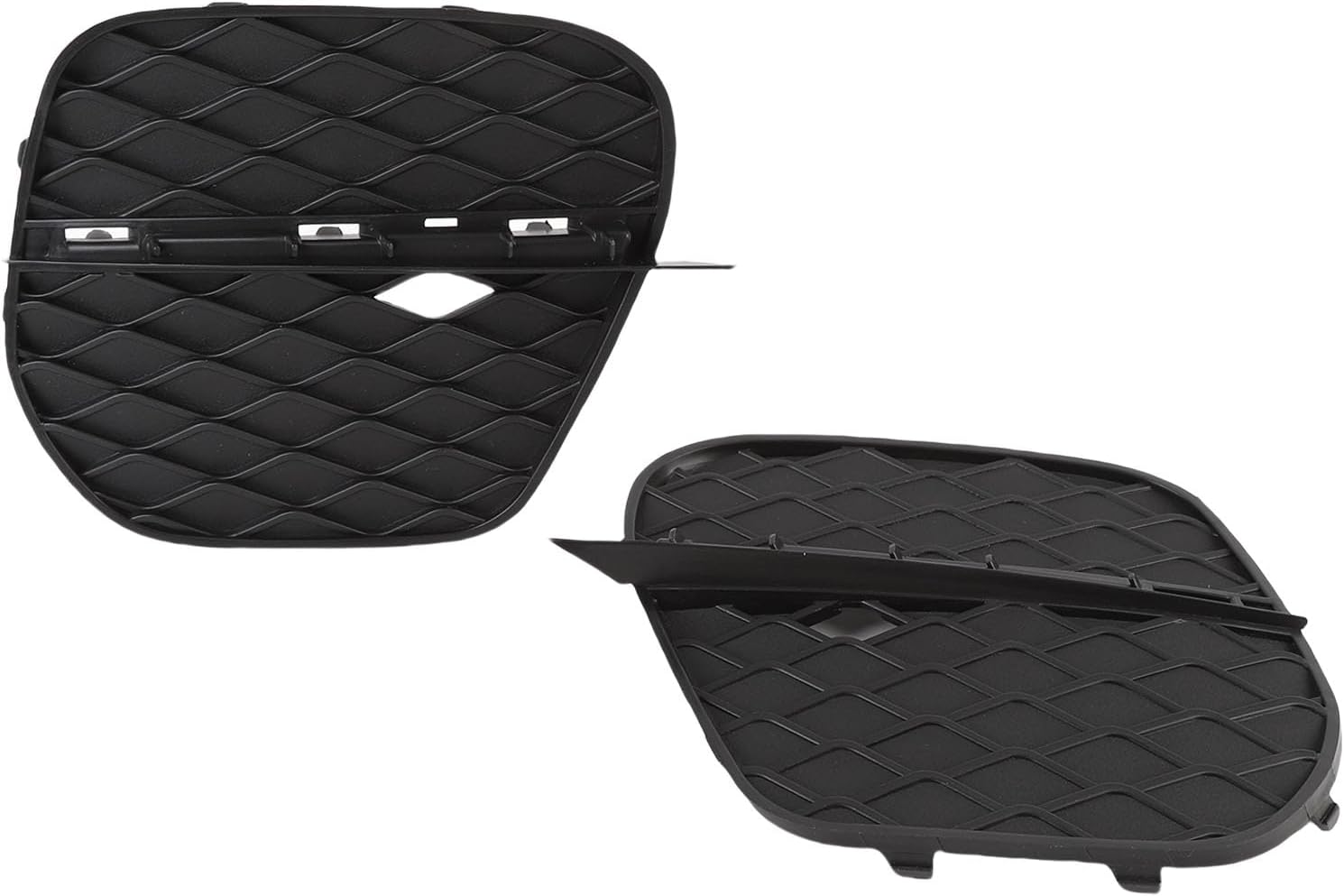 Front Bumper Grille Insert Pair Front Lower Bumper Lateral Grill Cover Fog Light Cover Bezel Replacement X5 35d 35i 2011-2013, Grille Bezel