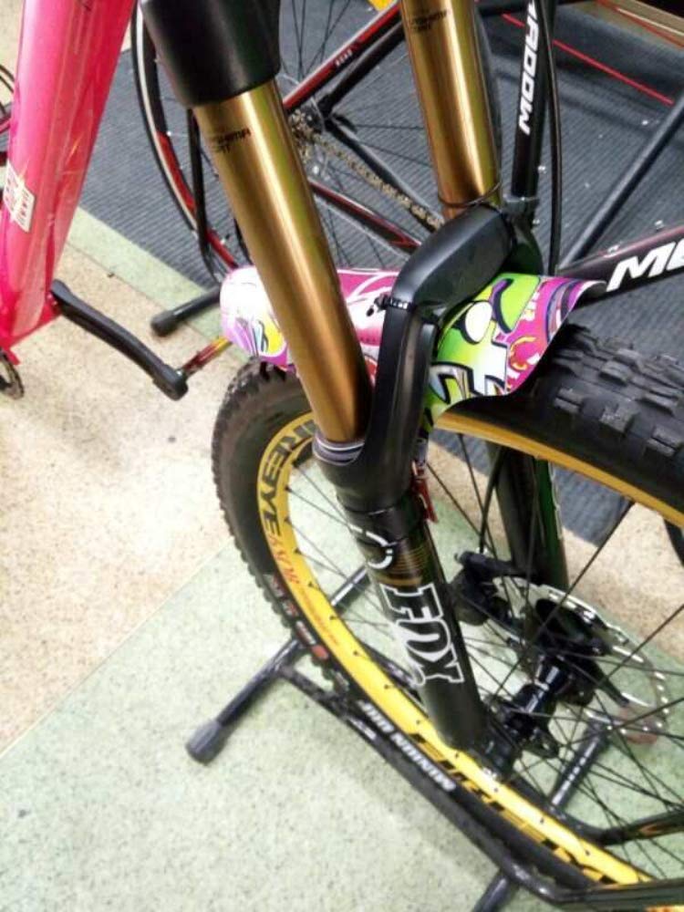 TX txmachine błotniki do roweru górskiego błotniki przedni błotnik przedni błotnik pasuje do 66 cm 70 cm 50 opasek kablowych (kolorowe, 5 szt.)