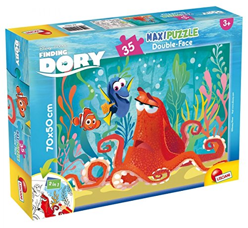 Preisvergleich Produktbild Finding Dory, Maxi-Puzzle Double-Face 35 (Kinderpuzzle)