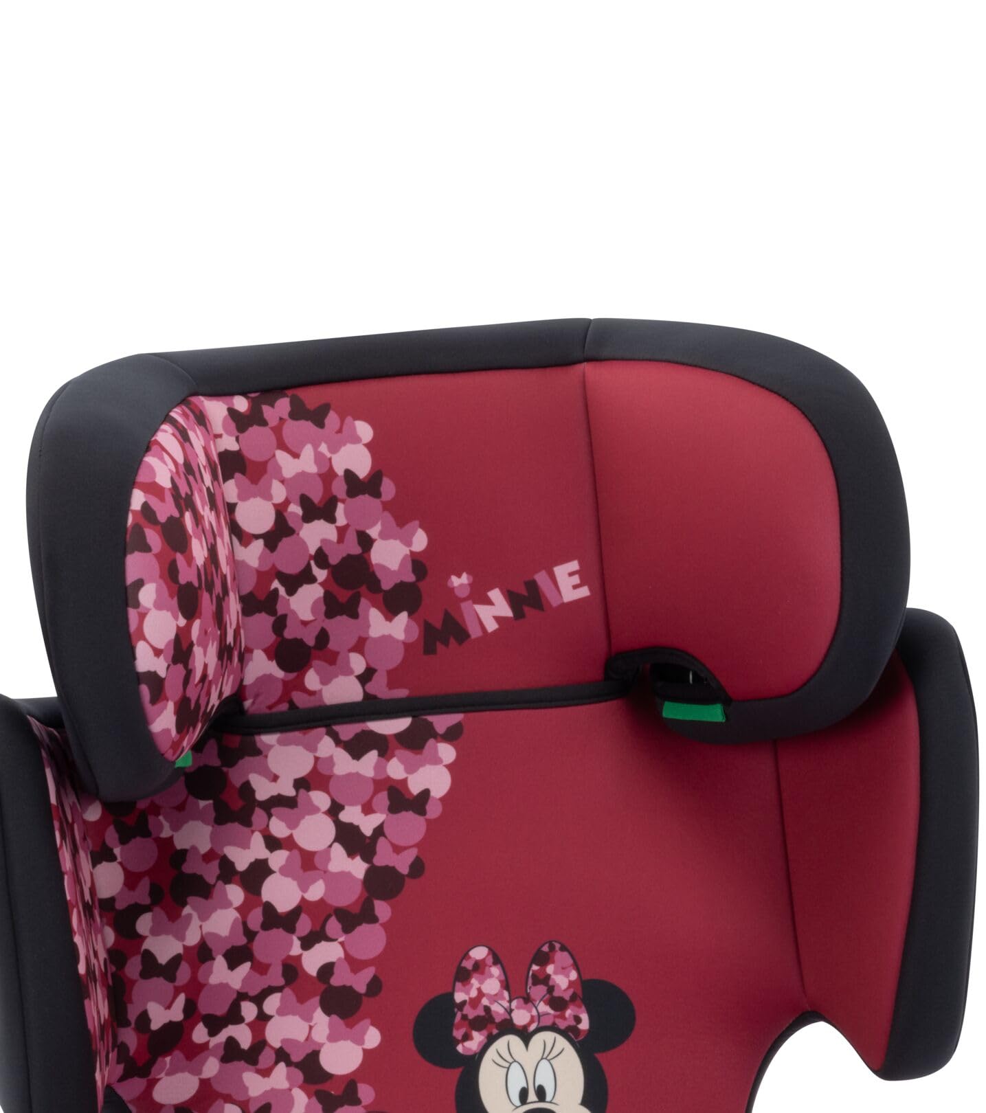 Bebeconfort Disney Hera i-Fix​, Silla de Coche Elevador Respaldo, 3,5-12 años (100-150 cm), Silla Coche Minnie Mouse, Plegable, Ligera (4,4 kg), 14 Posiciones Reposacabezas, Fun Minnie