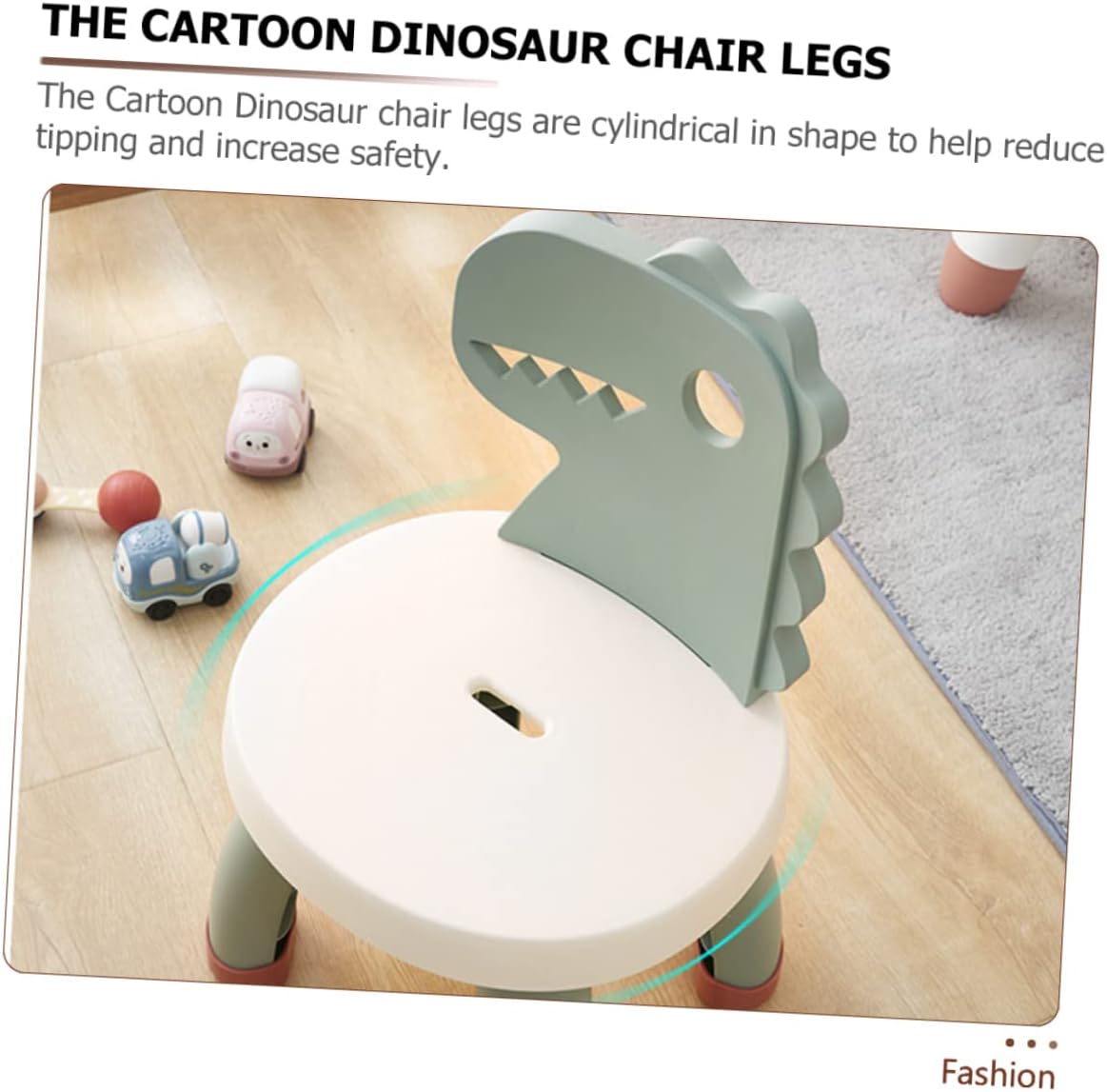 Dinosaur Chair Boys and Girls Boy Girl Study Seat Fall Stool Back Support Chair Kindergarten Learning Stool