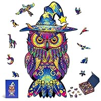 KaayeeWood 135-teiliges Adler Holzpuzzle – Mechanisches 3D-Puzzle Aus Natürlichem Holz Mit Box, Geschenk Für Erwachsene & Kinder