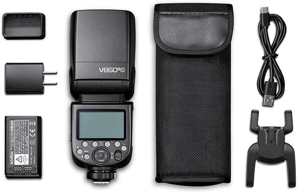 Flash Godox V860III-C Per Canon - Speedlite Con Batteria Li-ion, HSS 1/8000s - Foto 13