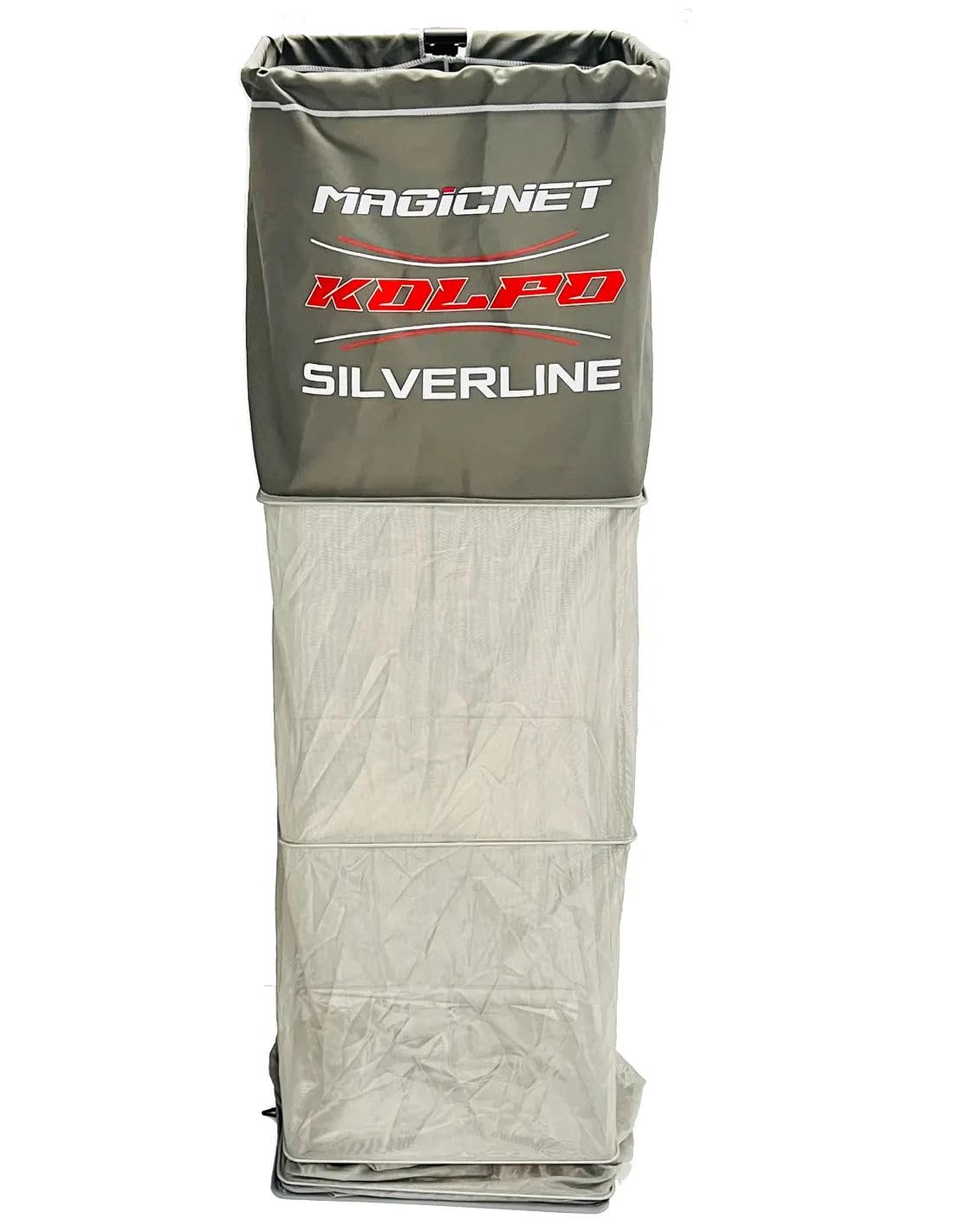 Kolpo Magic Carp Keep Net Nassa da Gara con Rete Micro, Silver