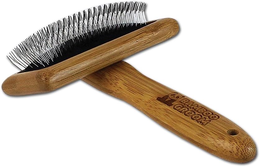 Slicker Brush with Stainless Steel Pins for Pets, Medium