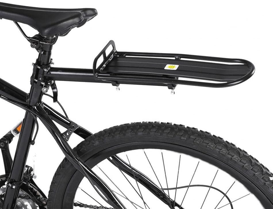 Miniatura 3 de Portaequipajes retráctil para bicicleta, soporte de carga ajustable de aleación de aluminio para bicicleta trasera, de liberación rápida, soporte