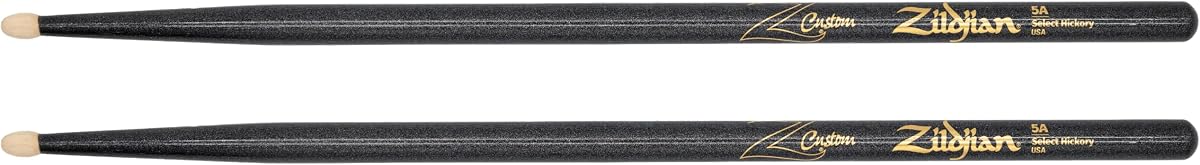 Baqueta Zildjian Z Custom LE 5A Black Chroma, Punta de Madera