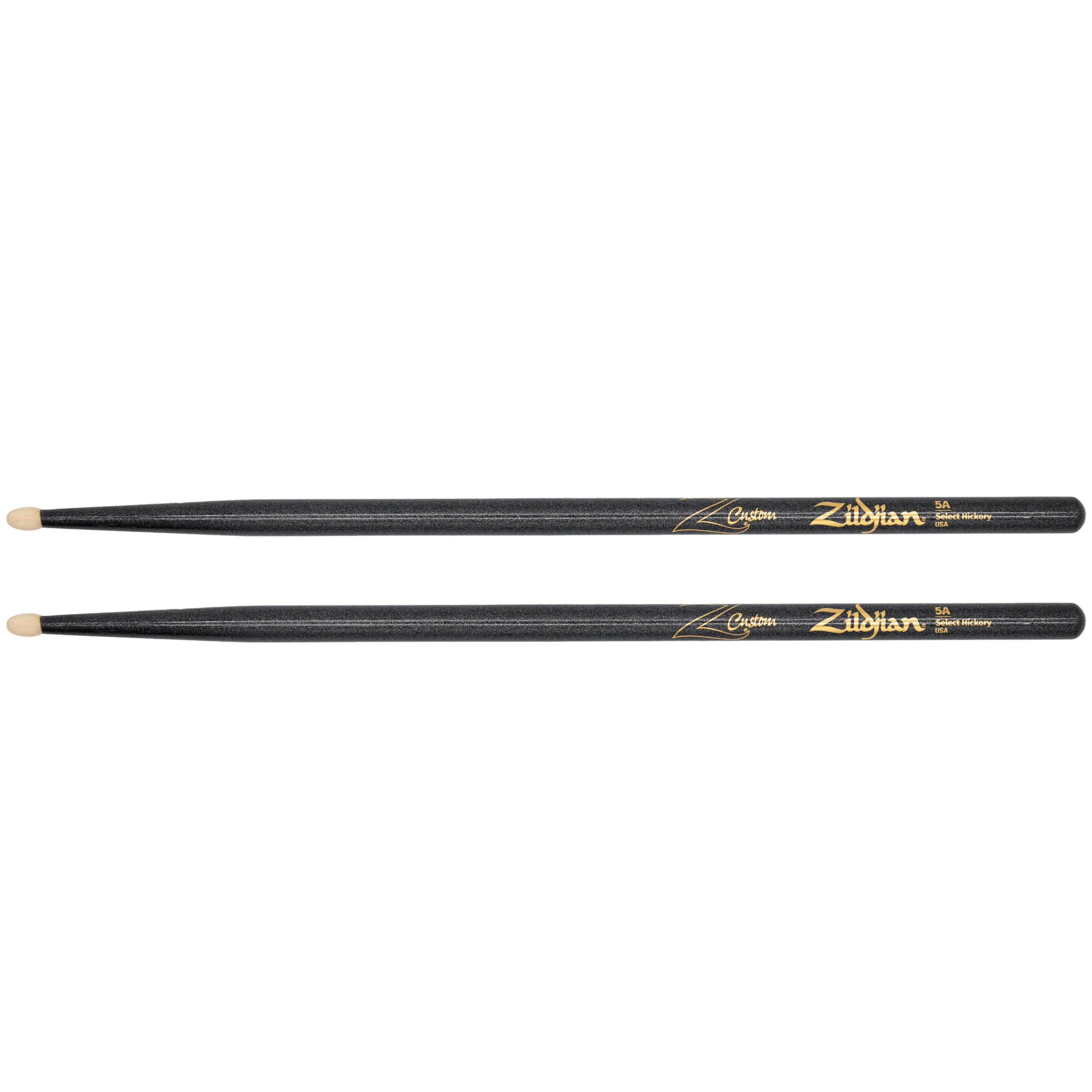 Zildjian Z Custom LE Drumstick 5A Black Chroma, Wood Tip