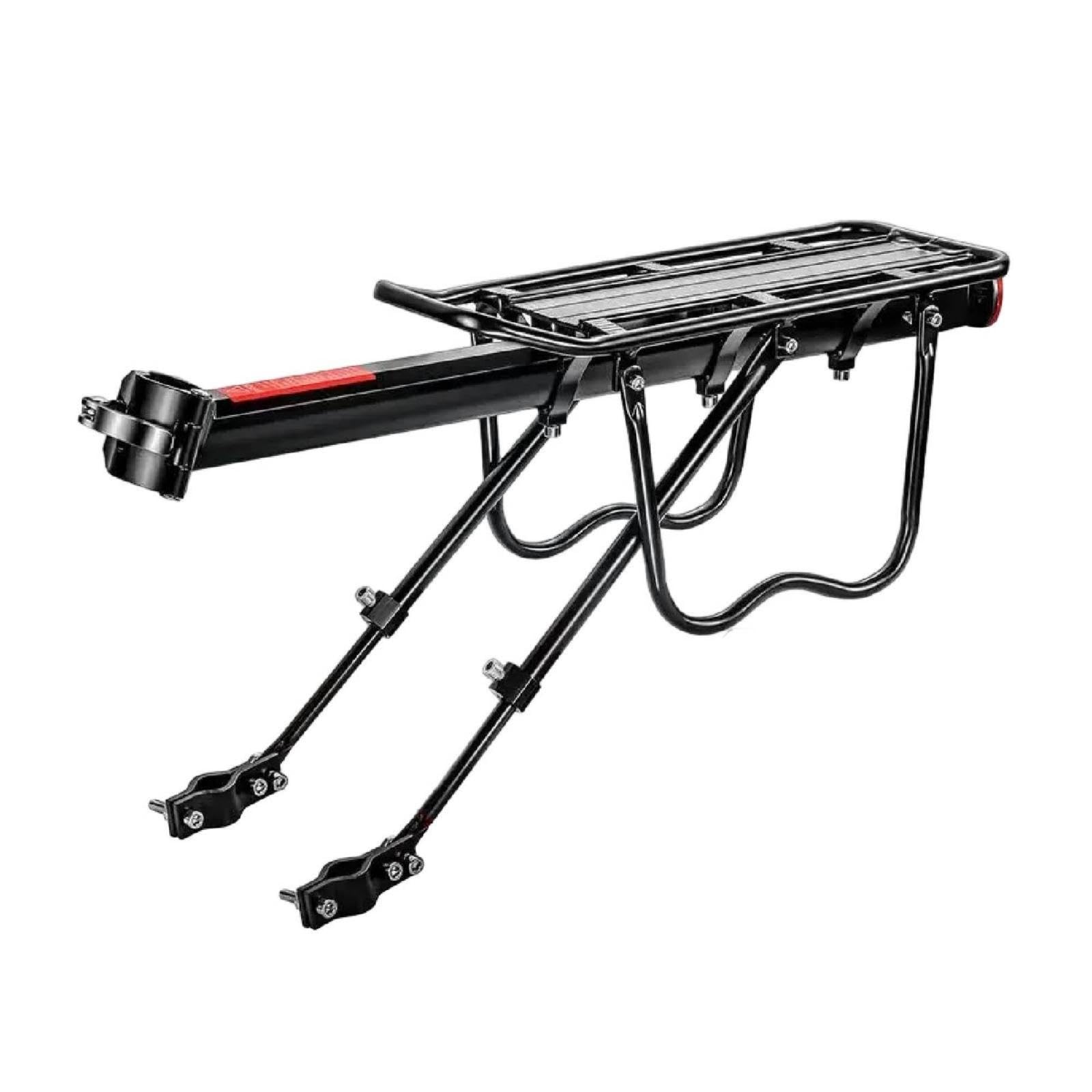 Rear Rack with Guard Bar Heavy Duty Cycle Rear Rack Sturdy Bike Luggage Carrier for Tourists, Commuters, Bikepacking, Commuting, Mountain Bikes Semi Qr Normal Box-image-5