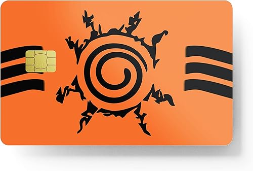 HK Studio Adhesivo para tarjetas de crédito, sello de anime para EBT, transporte, crédito, tarjeta de débito, cubierta personalizada, sin burbujas,