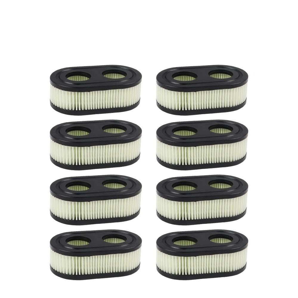 Limpiador de filtro de aire de repuesto for cortacésped 4247 5432 5432K 593260 798452 09P702, 8 Uds.