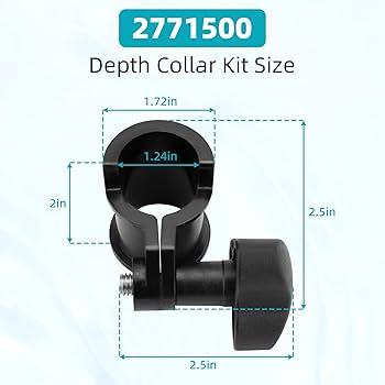colonさん 2771500 Depth Collar Kit Compatible with Minn Kota Trolling