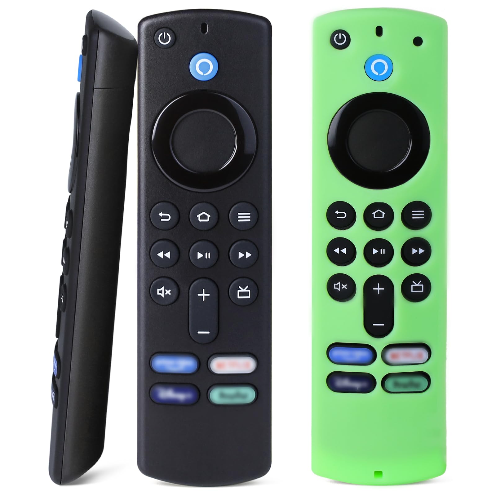 Telecomando Vocale 3ª Generazione Per AMZ Fire TV Stick (2ª E 3ª Gen), Stick Lite, 4K, 4K Max E Fire TV Cube – Bluetooth E 4 Pulsanti Rapidi